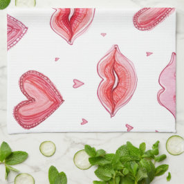 ハッピーバレンタインデー! キッチンタオル