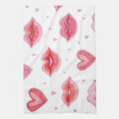 ハッピーバレンタインデー! キッチンタオル (縦)