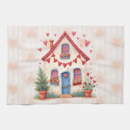 ハッピーバレンタインデー! キッチンタオル