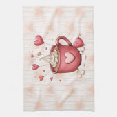ハッピーバレンタインデー! キッチンタオル (縦)