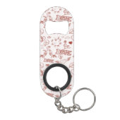 ハッピーバレンタインデー キーホルダー栓抜き (裏面)