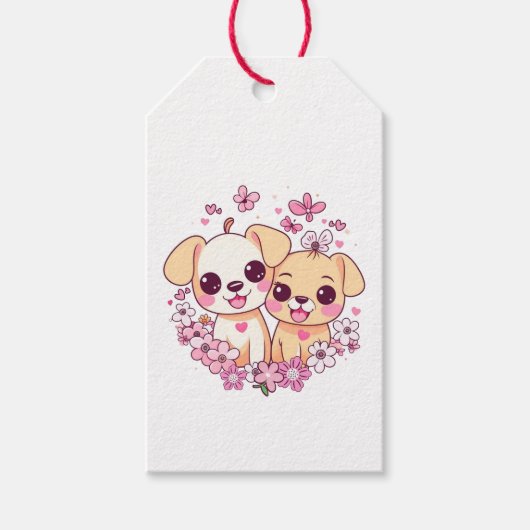 ハッピーバレンタインデー! ギフトタグ (正面)