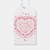 ハッピーバレンタインデー/ギフトラベル ギフトタグ (正面)