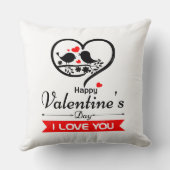 ハッピーバレンタインデー クッション (裏面)