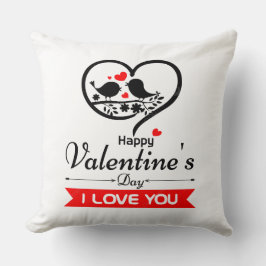ハッピーバレンタインデー クッション