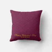 ハッピーバレンタインデー クッション (裏面)