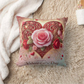 ハッピーバレンタインデー クッション (ブランケット)
