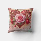 ハッピーバレンタインデー クッション (裏面)