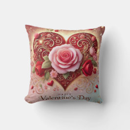 ハッピーバレンタインデー クッション
