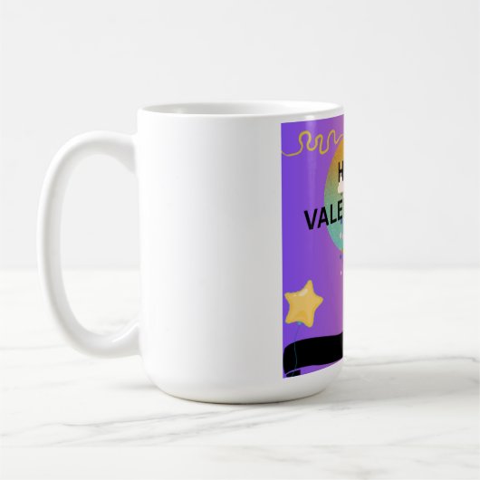 ハッピーバレンタインデー コーヒーマグカップ (左)