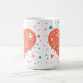 ハッピーバレンタインデー コーヒーマグカップ (中央)