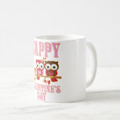 ハッピーバレンタインデー コーヒーマグカップ (正面右)