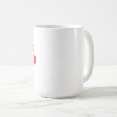 ハッピーバレンタインデー コーヒーマグカップ (正面右)