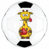 ハッピーバレンタインデー サッカーボール (正面)
