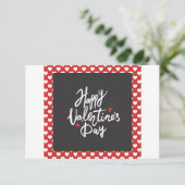 ハッピーバレンタインデー» サンキューカード (スタンド正面)