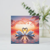 ハッピーバレンタインデー シーズンカード (スタンド正面)