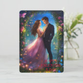 ハッピーバレンタインデー シーズンカード (スタンド正面)