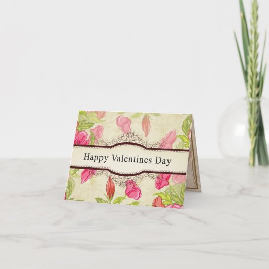 ハッピーバレンタインデー シーズンカード (正面)