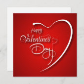 ハッピーバレンタインデー シーズンカード (正面/裏面)