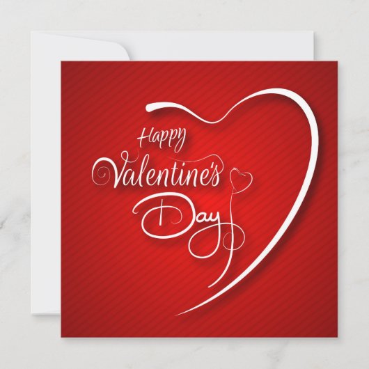 ハッピーバレンタインデー シーズンカード (正面)