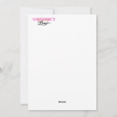 ハッピーバレンタインデー シーズンカード (裏面)