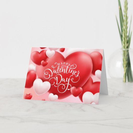 ハッピーバレンタインデー シーズンカード (正面)