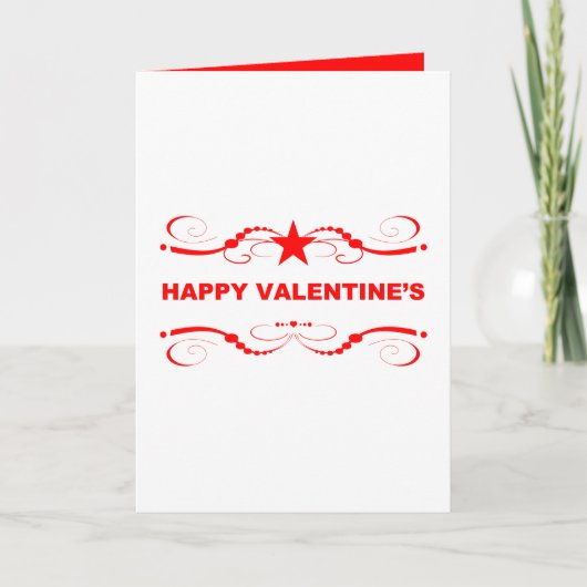 ハッピーバレンタインデー シーズンカード (正面)