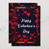 ハッピーバレンタインデー シーズンカード (正面/裏面)