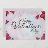 ハッピーバレンタインデー シーズンカード (正面/裏面)