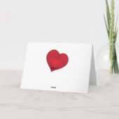 ハッピーバレンタインデー シーズンカード (裏面)