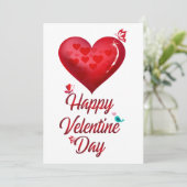 ハッピーバレンタインデー シーズンカード (スタンド正面)