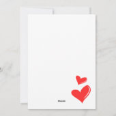 ハッピーバレンタインデー シーズンカード (裏面)