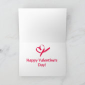 ハッピーバレンタインデー シーズンカード (内部)