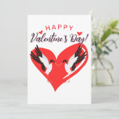 ハッピーバレンタインデー シーズンカード (スタンド正面)