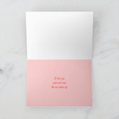 ハッピーバレンタインデー シーズンカード (内部)