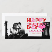 ハッピーバレンタインデー シーズンカード (正面/裏面)