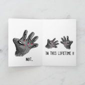 ハッピーバレンタインデー? シーズンカード (内部)