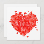 ハッピーバレンタインデー シーズンカード (正面/裏面)