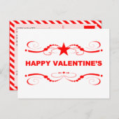 ハッピーバレンタインデー シーズンポストカード (正面/裏面)