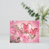 ハッピーバレンタインデー シーズンポストカード (スタンド正面)