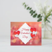 ハッピーバレンタインデー シーズンポストカード (スタンド正面)