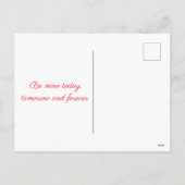 ハッピーバレンタインデー シーズンポストカード (裏面)