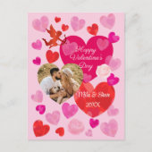 ハッピーバレンタインデー シーズンポストカード (正面)