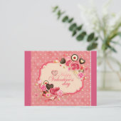 ハッピーバレンタインデー! シーズンポストカード (スタンド正面)