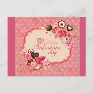 ハッピーバレンタインデー! シーズンポストカード