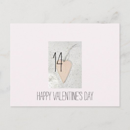 ハッピーバレンタインデー シーズンポストカード (正面)