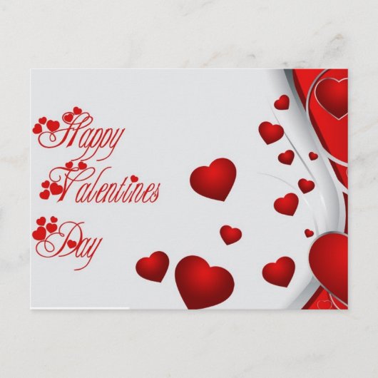 ハッピーバレンタインデー シーズンポストカード (正面)
