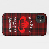 ハッピーバレンタインデー・スイートハート Case-Mate iPhoneケース (裏面(横))
