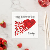 ハッピーバレンタインデー スタンダードカクテルナプキン (インサイチュ)