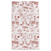 ハッピーバレンタインデー スモールペーパーバッグ (裏面)